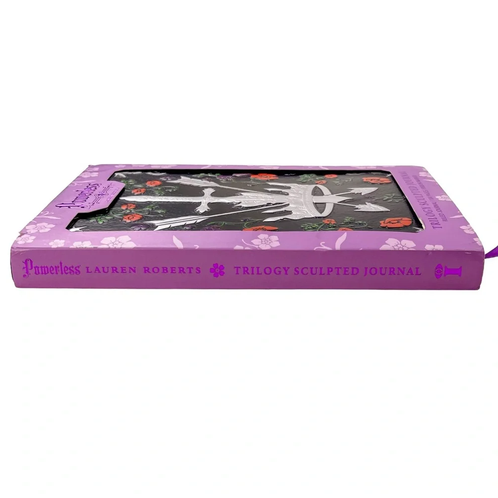 JOURNAL Lauren Roberts: Powerless Trilogy Sculpted Journal NEW